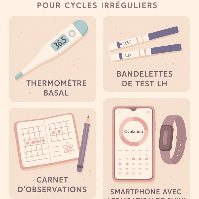 Différentes méthodes de suivi de l'ovulation
